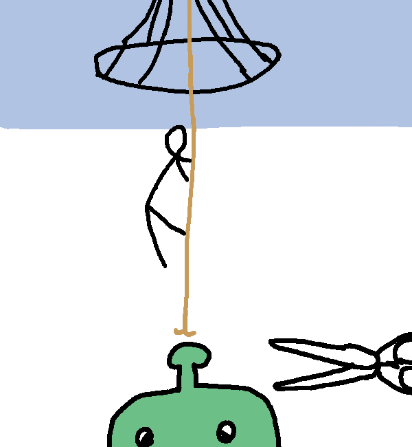 Drawing by anti-basilicon
