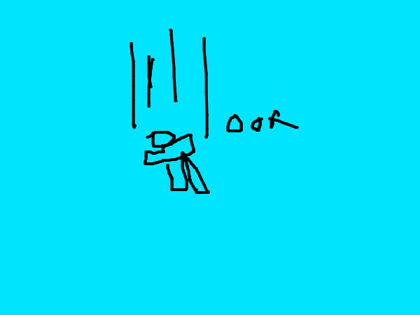 Drawing by pacman