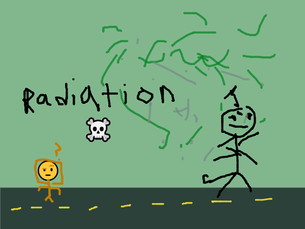 Drawing by pacman