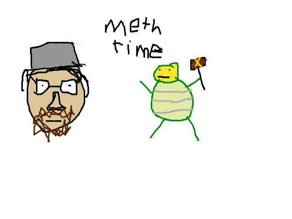 Drawing by pacman