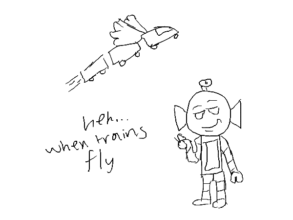 Drawing by Merry Clanksmas