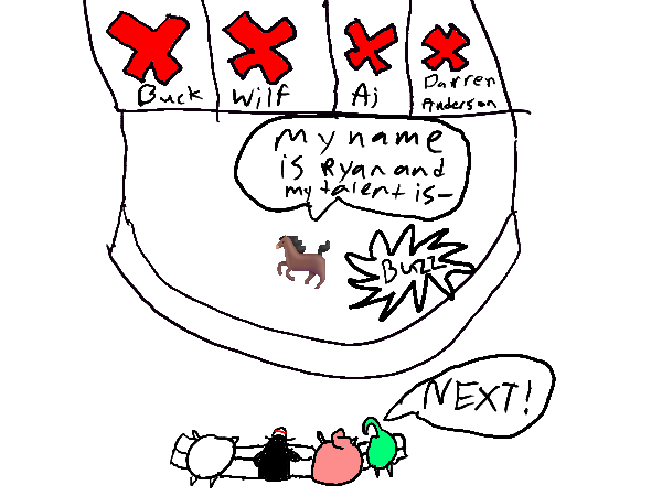 Drawing by TheGreat Masturbator