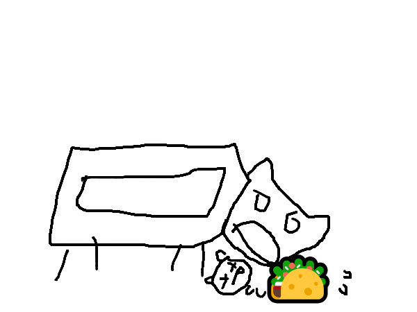 Drawing by jokeboataroodle