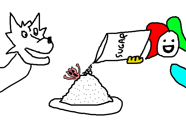 Drawing by buck >:} (aagh!)