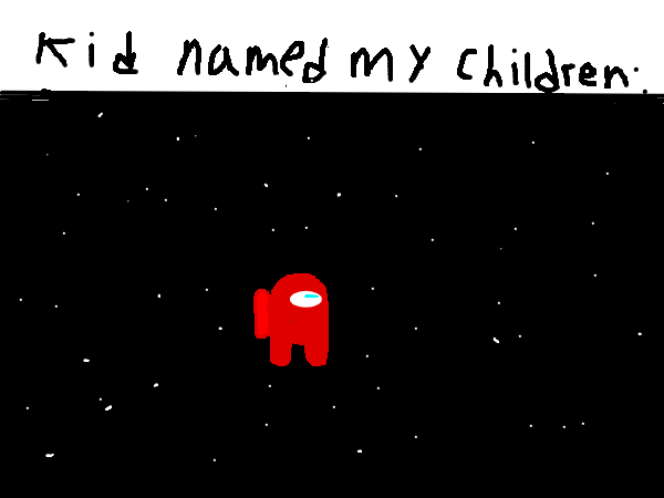Drawing by pacman (not funny)
