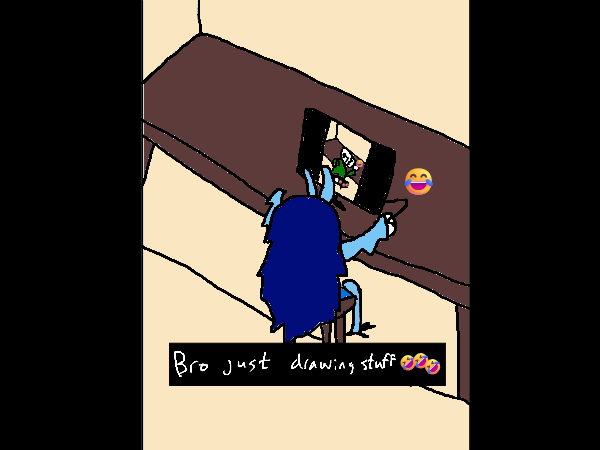 Drawing by Wilfquick