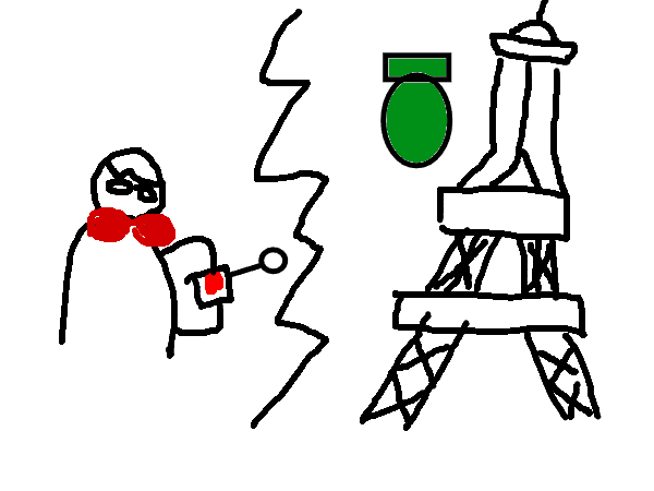Drawing by frog toad