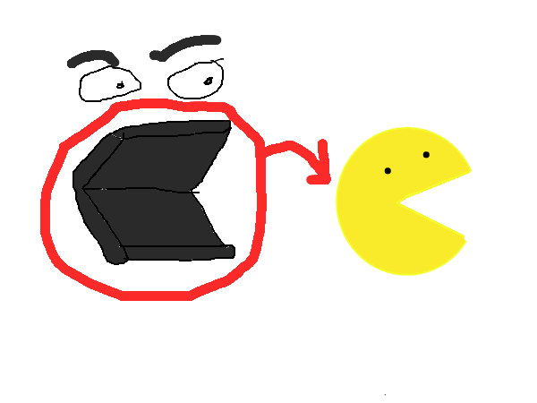 Drawing by pacmandocs