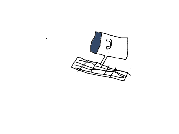 Drawing by pacman
