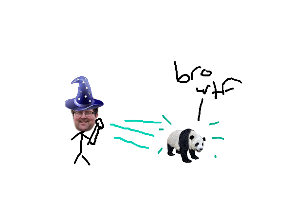 Drawing by jokeboataroodle