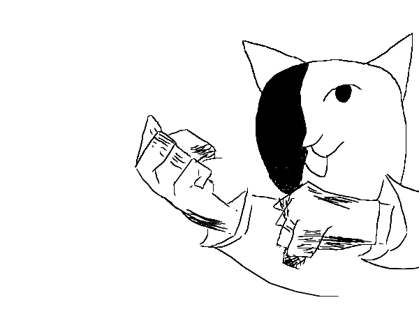 Drawing by frogted