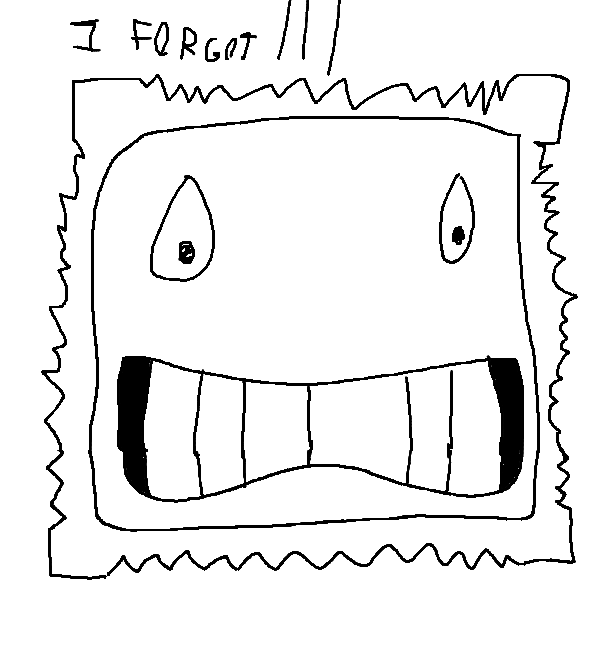 Drawing by anti-basilicon