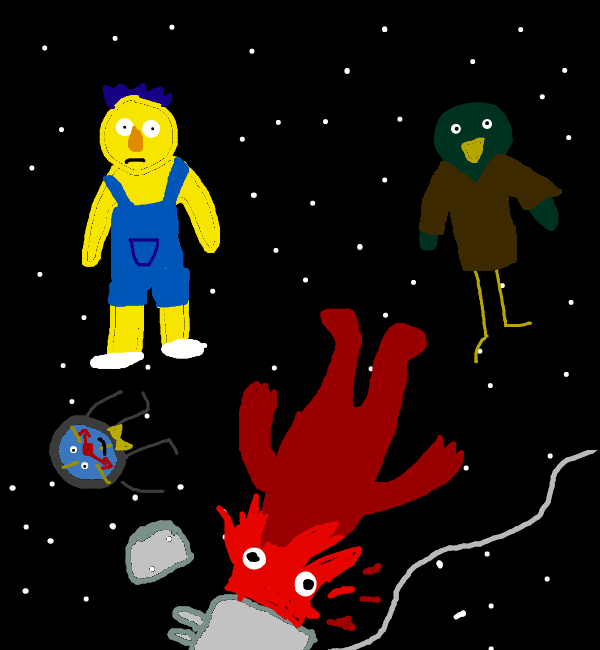 Drawing by wilf... red?? 😔😔😔