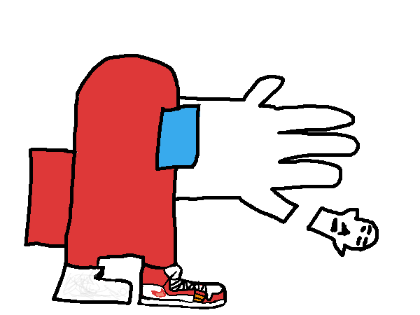 Drawing by bacon