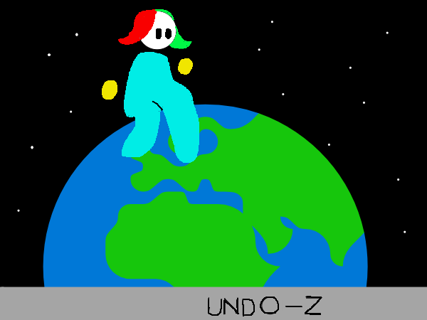 Drawing by man im finnishted