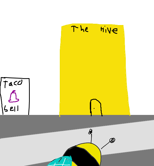 Drawing by pacman