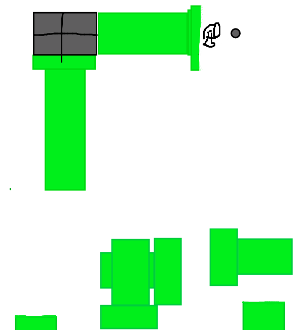 Drawing by pacman