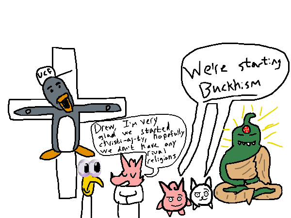 Drawing by Wilfquick