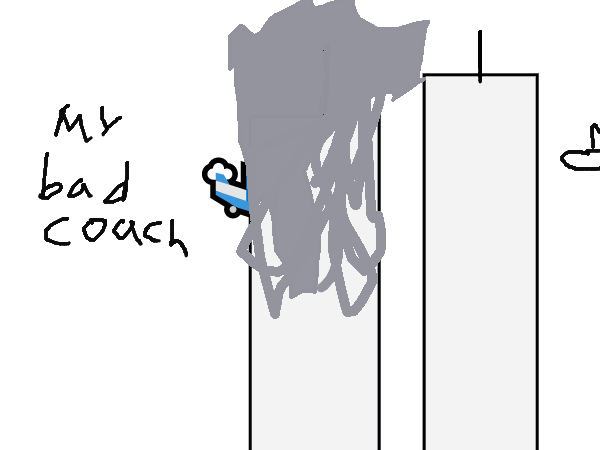 Drawing by pacman (not funny)