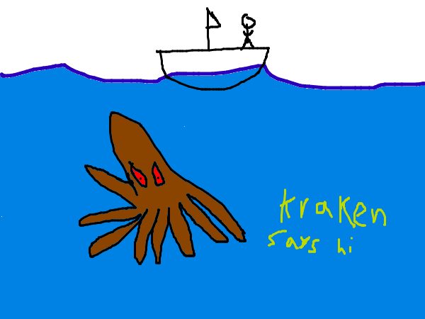 Drawing by pacman