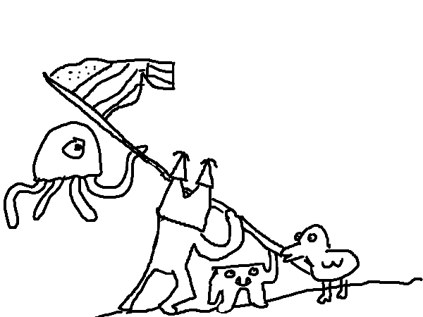 Drawing by buckaroodle1776