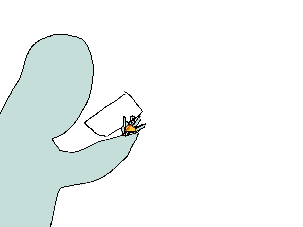Drawing by Musted